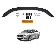 Fiat Egea Ön Kaput Koruyucu Rüzgarlık 4mm (ABS) 2015-›