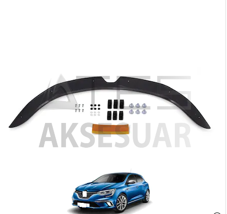 Renault Megane 4 Ön Kaput Maskesi Koruma Rüzgarlığı
