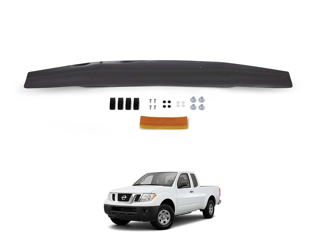 Nissan Navara Ön Kaput Koruyucu Rüzgarlık 4mm (ABS) 06-1