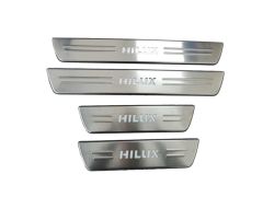 HILUX IÇIN UYUMLU ISIKLI KAPI ESIGI MAVI