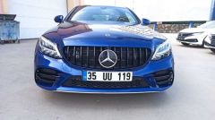 W205 2019+ C SERISI IÇIN SIS KASLARI 4 PARÇA (SIS BIÇAKLARI) (PIANO BLACK)