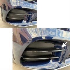 W205 2019+ C SERISI IÇIN SIS KASLARI 4 PARÇA (SIS BIÇAKLARI) (PIANO BLACK)