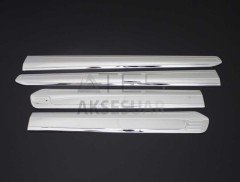 Fiat Doblo Krom Yan Kapı Çıtası 4 Parça 2010 ve Sonrası