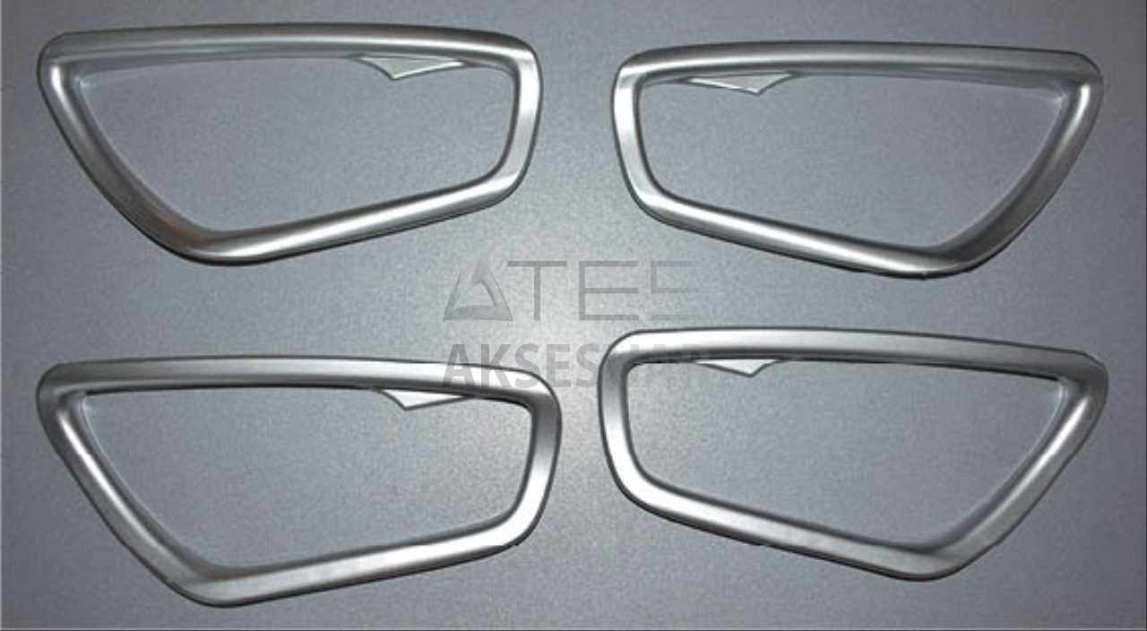 HONDA CIVIC FC5 2016-2020 İÇ KAPI KOLU ÇERÇEVESİ SILVER İNCE