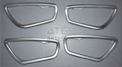 HONDA CIVIC FC5 2016-2020 İÇ KAPI KOLU ÇERÇEVESİ SILVER İNCE