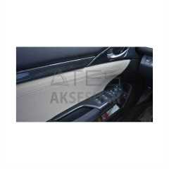 HONDA CIVIC FC5 2016-2020 KAPI KOLÇAK KAPLAMA KARBON