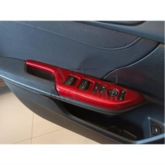 HONDA CIVIC FC5 2016-2020 KAPI KOLÇAK KAPLAMA- KIRMIZI