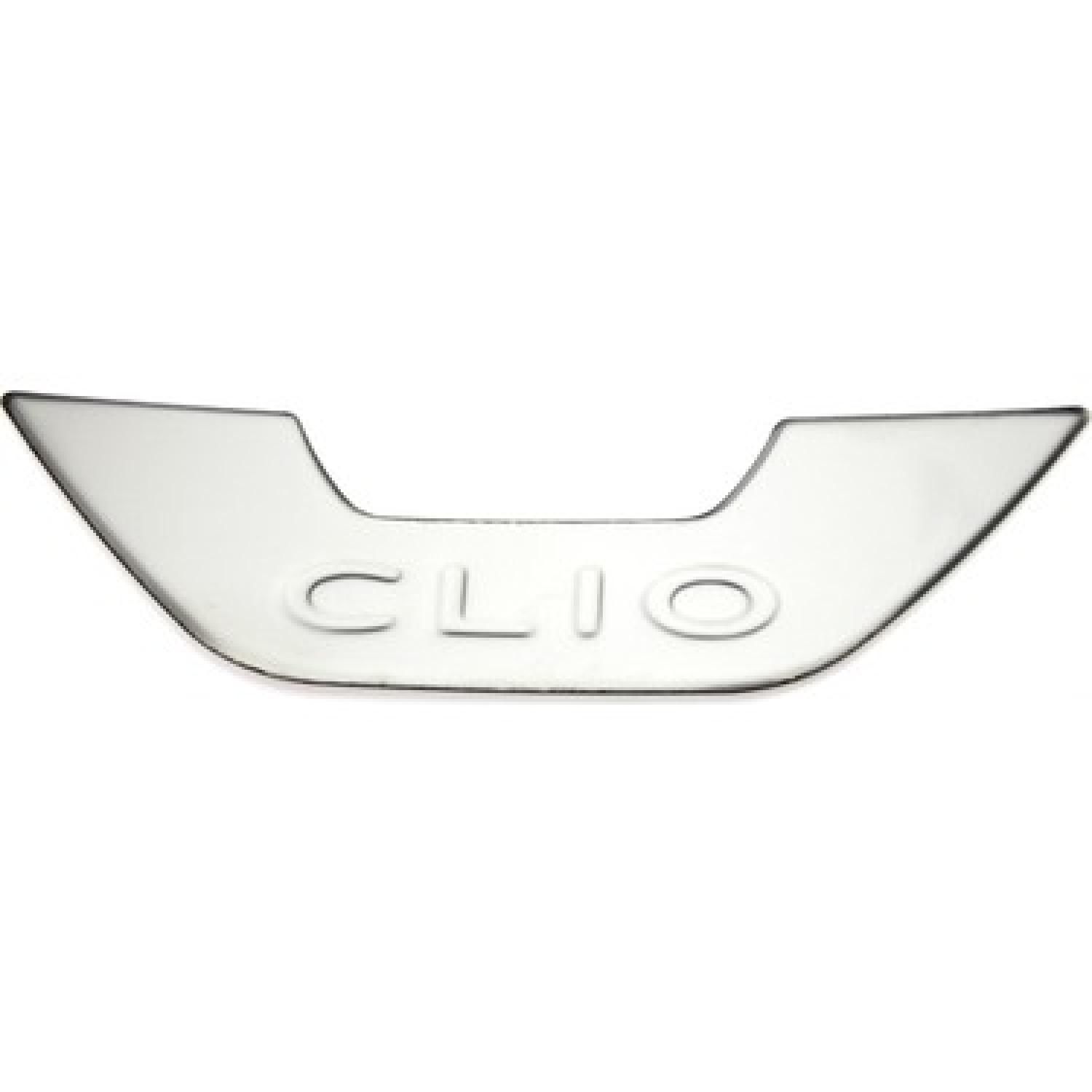 Renault Clio Ön Amblem Çerçevesi 1 Parça Paslanmaz Çelik 2012>