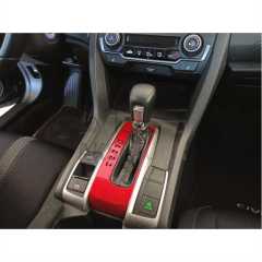 HONDA CIVIC FC5 2016-2020 OTOMOTIK VITES KAPLAMA- KIRMIZI P-R-N-D-S-L