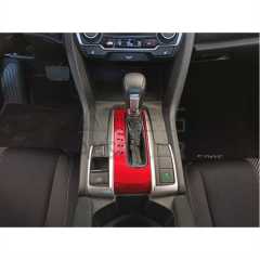 HONDA CIVIC FC5 2016-2020 OTOMOTIK VITES KAPLAMA- KIRMIZI P-R-N-D-S-L