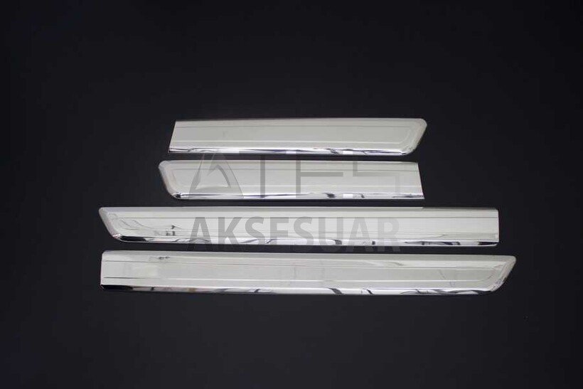 Fiat Fiorino Krom Yan Kapı Çıtası 4 Parça 2007-2015 Arası