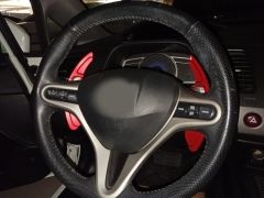 CIVIC 2006-2011 IÇIN UYUMLU PADDLE SHIFT (F1 VITES KULAKCIK)  KIRMIZI