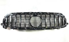 W213 E SERISI IÇIN UYUMLU 2020+ IÇIN UYUMLU GTR PANJUR SILVER- TELLI VERSIYON (MESH STYLE)