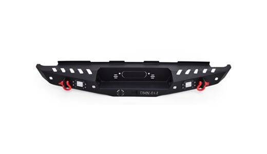 Isuzu D-Max (2012 Sonrası) Off-Road Ledli Çelik Arka Tampon Koruma