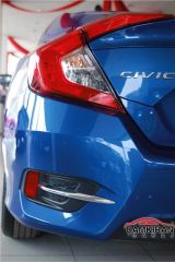 CIVIC FC5 2016-2020 IÇIN UYUMLU ARKA SIS ORTA ÇITA NIKELAJ