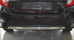 CIVIC FC5 2016-2020 IÇIN UYUMLU ARKA TAMPON ALT ÇITA NIKELAJ