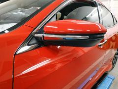 CIVIC FC5 2016-2020 IÇIN UYUMLU AYNA ÇITASI NIKELAJ