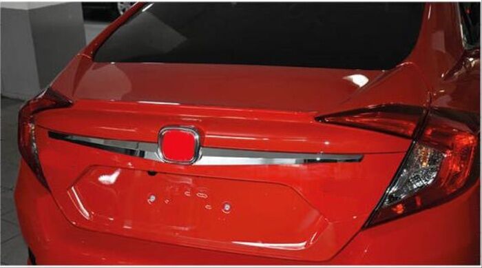 CIVIC FC5 2016-2020 IÇIN UYUMLU BAGAJ ARMA ÇITASI NIKELAJ