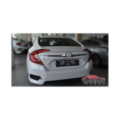 CIVIC FC5 2016-2020 IÇIN UYUMLU BAGAJ ARMA ÇITASI NIKELAJ