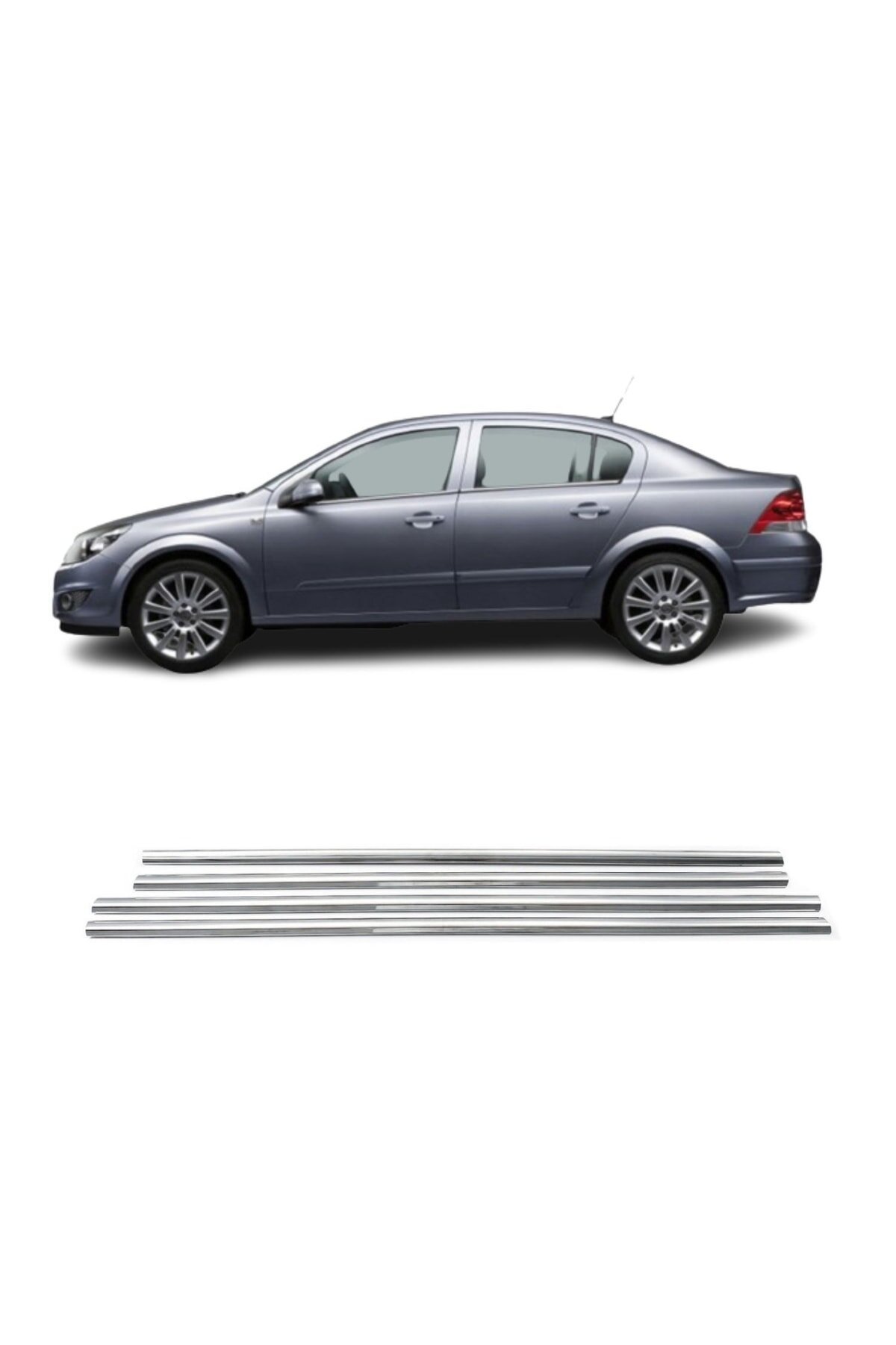 Opel Astra H SD Krom Yan Kapı Çıtası 4 Prç 2008 Üzeri