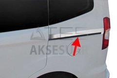 Ford Courier Krom Sürgülü Kapı Çıtası 2 Parça 2014-2017 Arası