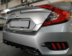 CIVIC FC5 2016-2020 IÇIN UYUMLU BAGAJ KAPAGI ALT KROM ÇITASI