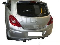 OPEL CORSA D 2 Kapı Difüzör Boyalı