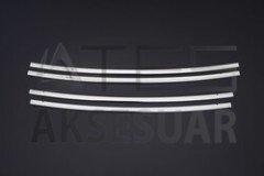 Peugeot Bipper Krom Ön Tampon Çıtası 4 Parça 2008 ve Sonrası