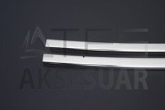 Peugeot Bipper Krom Ön Tampon Çıtası 4 Parça 2008 ve Sonrası