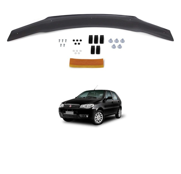 Fiat Palio Ön Kaput Koruma Rüzgarlık 3Mm Abs 2006-2012