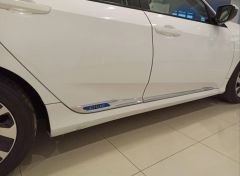 CIVIC FC5 2016-2021 IÇIN UYUMLU  KAPI ÇITA TAKIMI CIVIC YAZILI