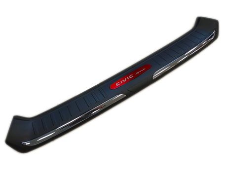 CIVIC FC5 2016-2020 IÇIN UYUMLU ARKA TAMPON KAPLAM KIRMIZI