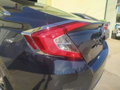 CIVIC FC5 2016-2021 IÇIN UYUMLU  ARKA STOP KAPLAMA 4 PARÇA NIKELAJ