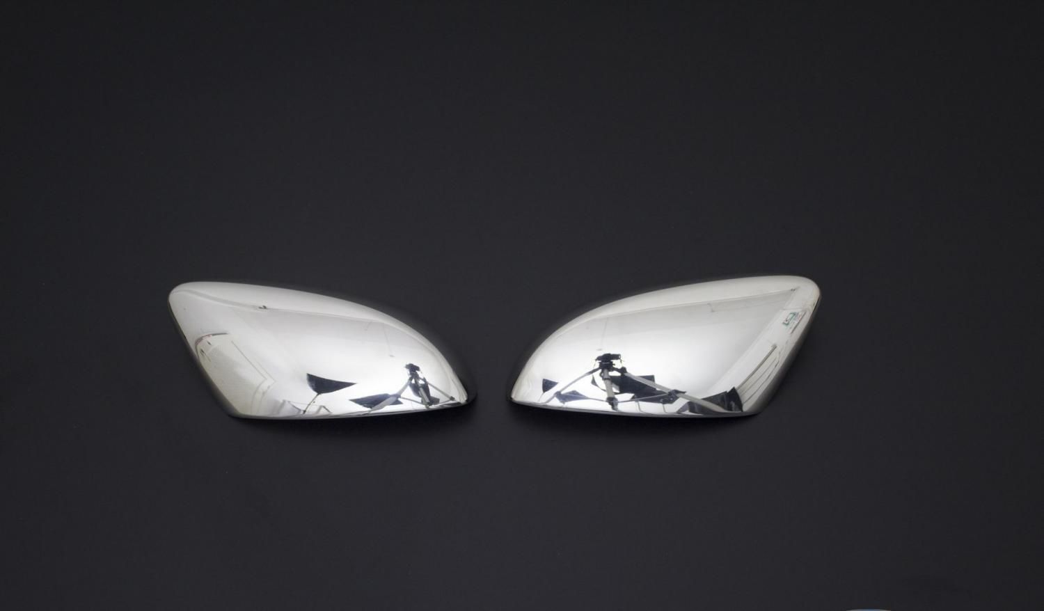 Skoda Rapid Ayna Kapağı 2 Parça Paslanmaz Çelik 2012