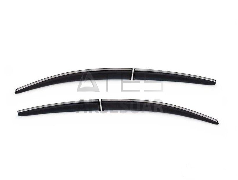 Mitsubishi L200 Kromlu Cam Rüzgarlığı 4 Parça 2016-2019 Arası