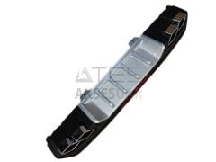 HONDA CIVIC FC5 2016-2020 DIFUZOR KARE EGZOZ SILVER