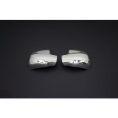 Dacia Logan Ayna Kapağı 2 Parça Paslanmaz Çelik Krom 2008-2013