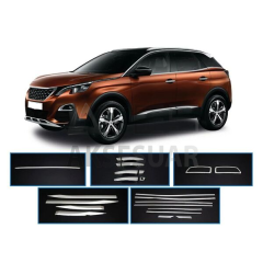 Peugeot 3008 5 Parça Krom Set 2016 ve Sonrası
