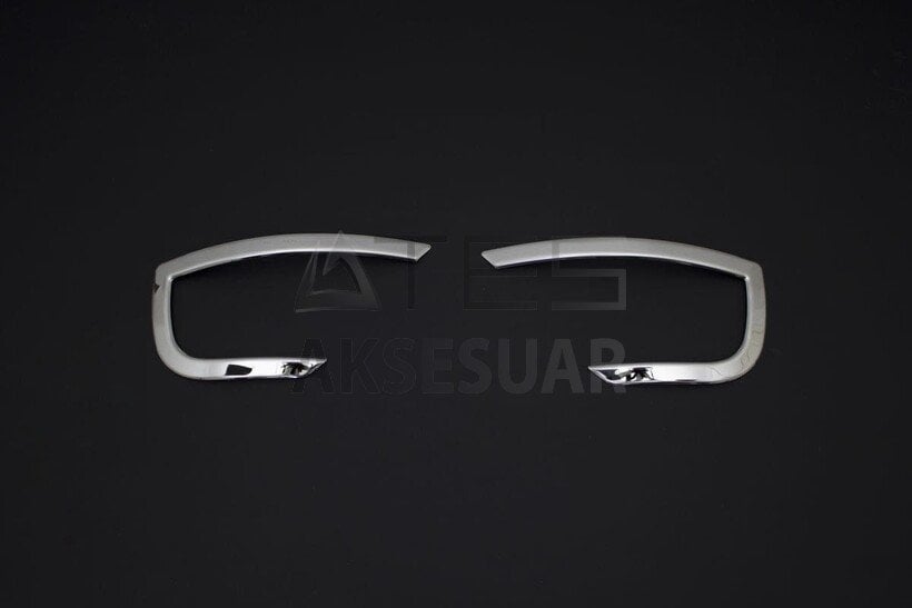 Dacia Duster Krom Reflektör Çıtası 2 Parça 2018 ve Sonrası