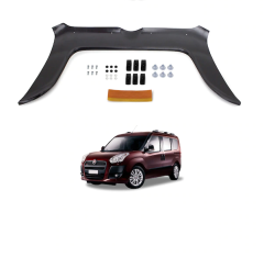 Fiat Doblo Ön Kaput Koruma Rüzgarlık 3Mm Abs 2010-2015