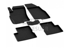 Fiat Grande Punto 4D Havuzlu Paspas Siyah 2006-2009 Arası