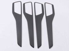 FOCUS IÇIN UYUMLU 2019+ KAPI DÖSEME KAPLAMA TITANYUM SIYAH