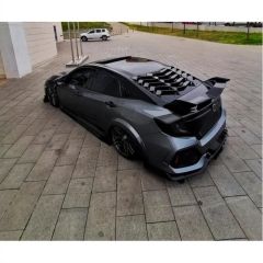 CIVIC FC5 2016-2020 IÇIN UYUMLU ARKA CAM KAPLAMA (CAM VIZORU)