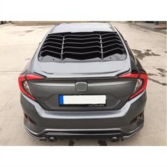 CIVIC FC5 2016-2020 IÇIN UYUMLU ARKA CAM KAPLAMA (CAM VIZORU)