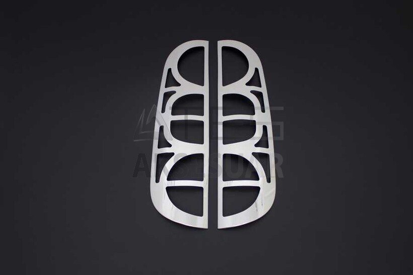 Fiat Doblo 1 Facelift Krom Stop Çerçevesi 2 Parça 2006-2010 Arası