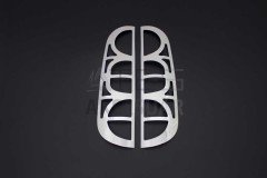 Fiat Doblo 1 Facelift Krom Stop Çerçevesi 2 Parça 2006-2010 Arası