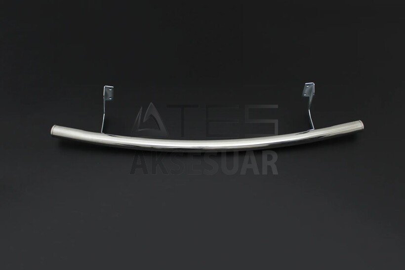 Fiat Doblo 2 Krom Boru Q60 Arka Basamak Çelik Kapak 2015-2019 Arası