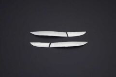 Renault Clio Stop Alt Çıtası 4 Parça Paslanmaz Çelik 2012-