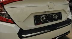 CIVIC FC5 2016-2020 IÇIN UYUMLU ARKA TAMPON KAPLAMA MAVI