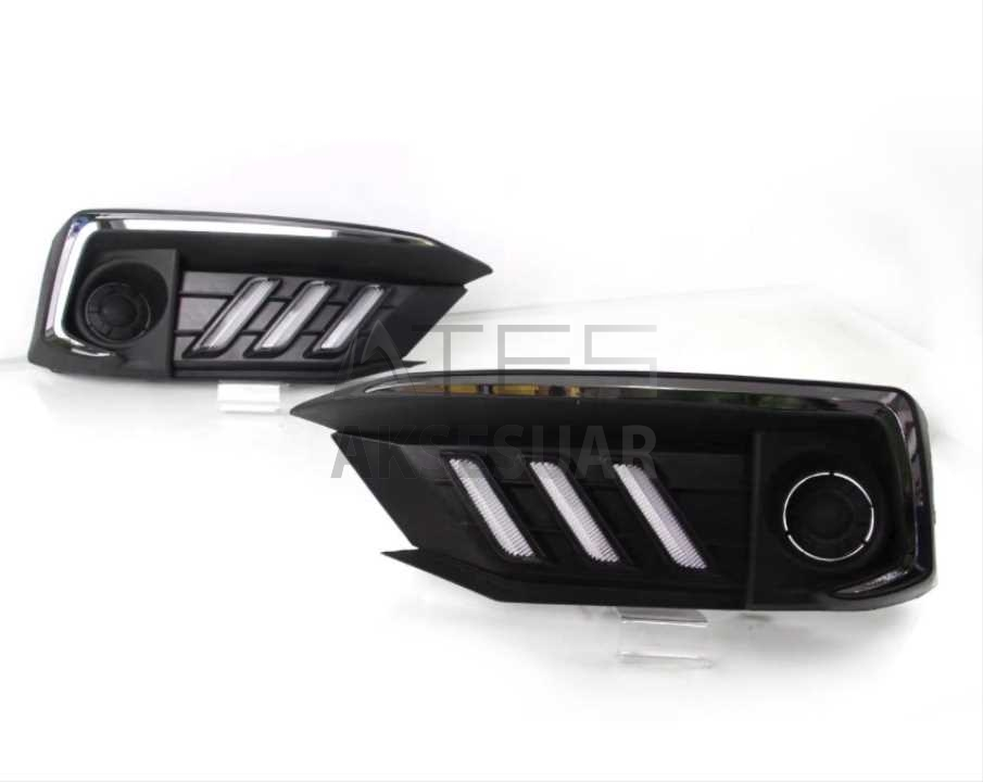 HONDA CIVIC FC5 2019+ MAKYAJLI KASA 3 ÇİZGİ ÖN SİS LEDİ HAREKETSİZ